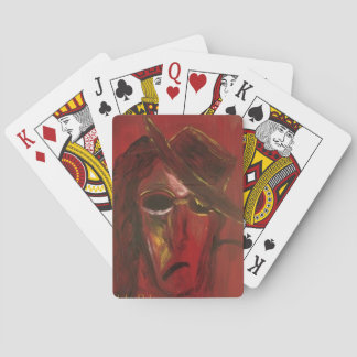NOCK IN RED PLAYING CARDS