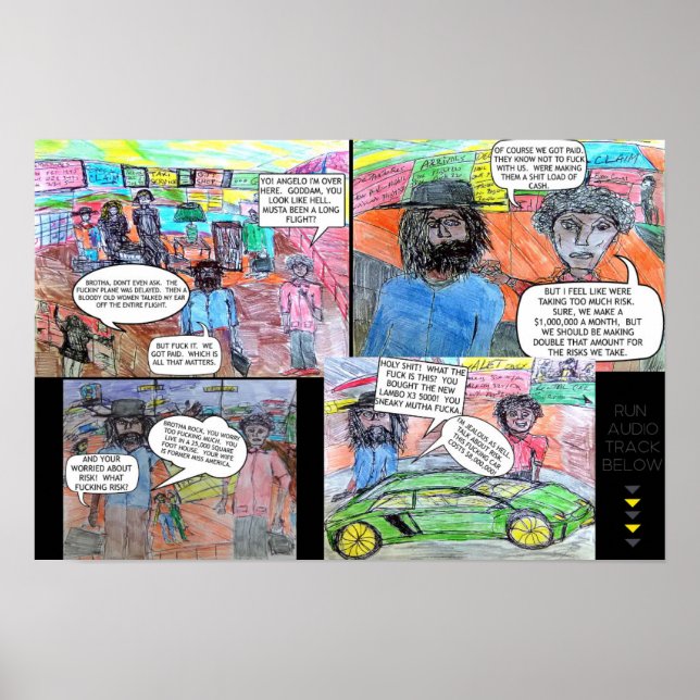 NOCKLIST COMICS - THE ARRIVAL POSTER (Front)