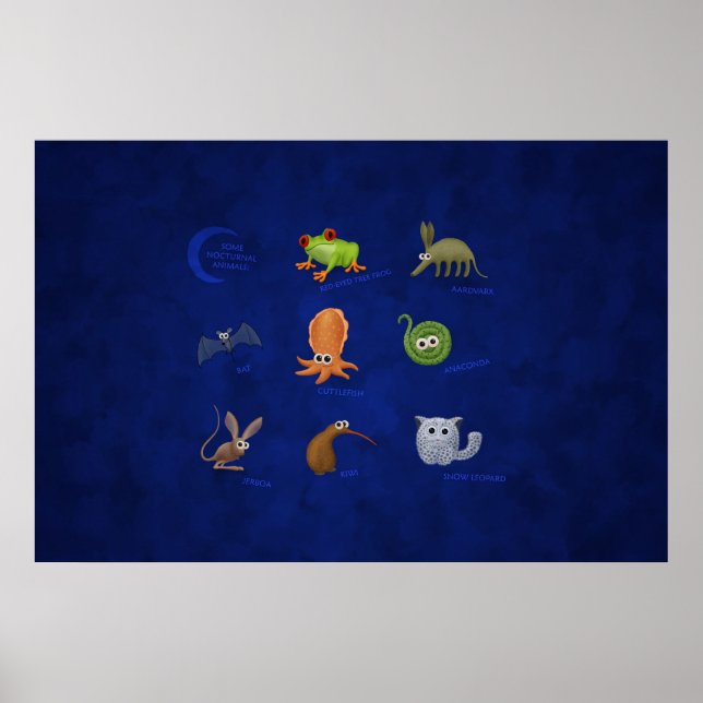 Nocturnal Animals Poster (Front)