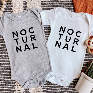 Nocturnal Baby Bodysuit