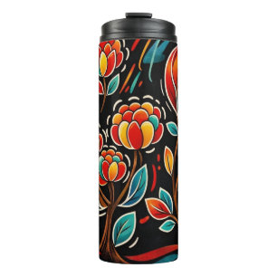 Nocturnal Bloom Thermal Tumbler