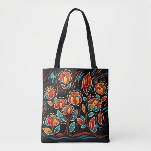 Nocturnal Bloom Tote Bag