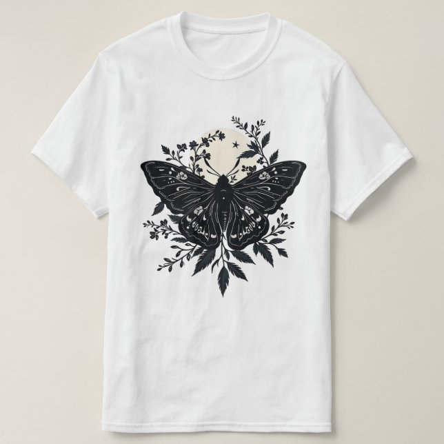 Nocturnal Blooms T-Shirt (Design Front)