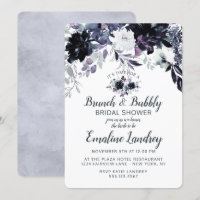 Nocturnal Floral Brunch & Bubbly Bridal Shower