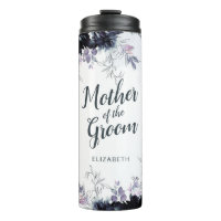 Nocturnal Floral Watercolor Mother of the Groom