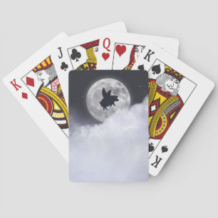 Nocturnal Flying Pig Bicycle Playing Cards