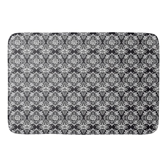 Nocturnal Lace  Bath Mat (Front)