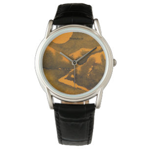 Nocturnal landscape "Hunter's Moon", mountain lake Watch