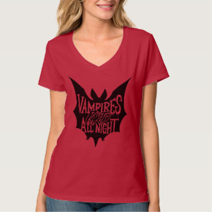 Nocturnal Revelry: Vampire's Halloween Bash T-Shirt