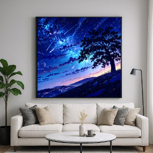 Nocturnal Sky Poster