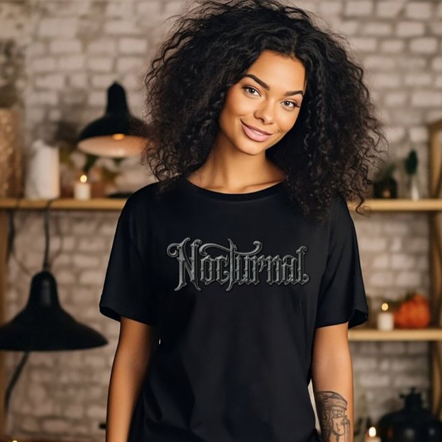 Nocturnal Statement T-Shirt (Creator Uploaded)