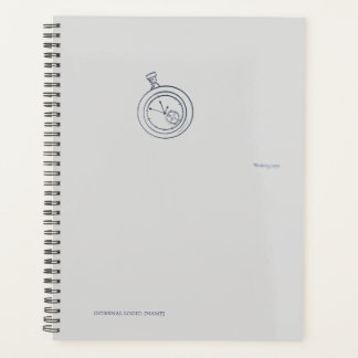 Nocturnal Study dark academia Pocket Watch Planner