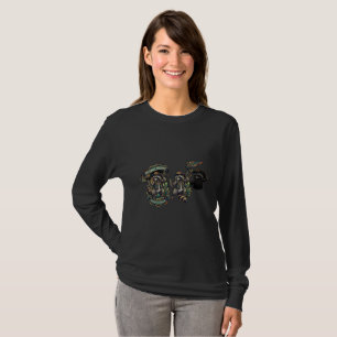 Nocturnal Vigilance Racoon Long Sleeve T-Shirt