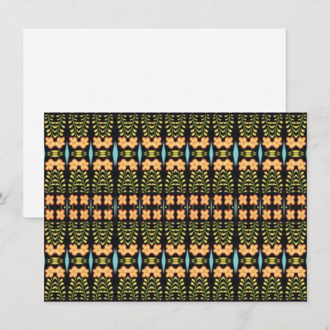 NOCTURNE 4.5x6.25 Flat Card / Horizontal (Front/Back)