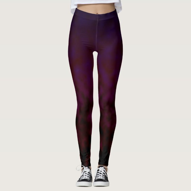 Nocturne Bloom Leggings (Front)
