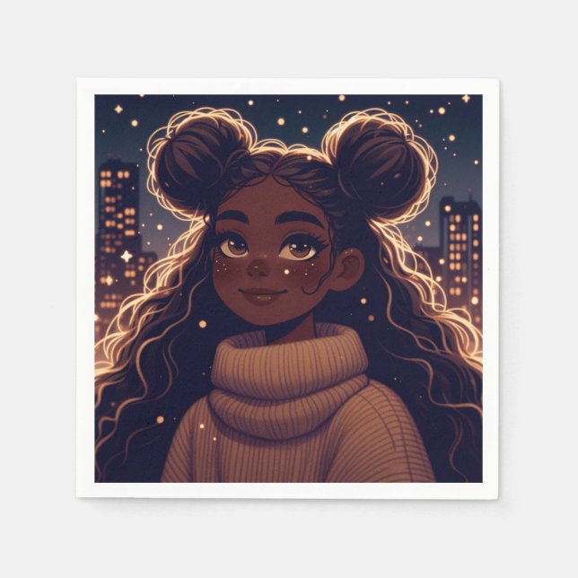 Nocturne Hue Napkin (Front)