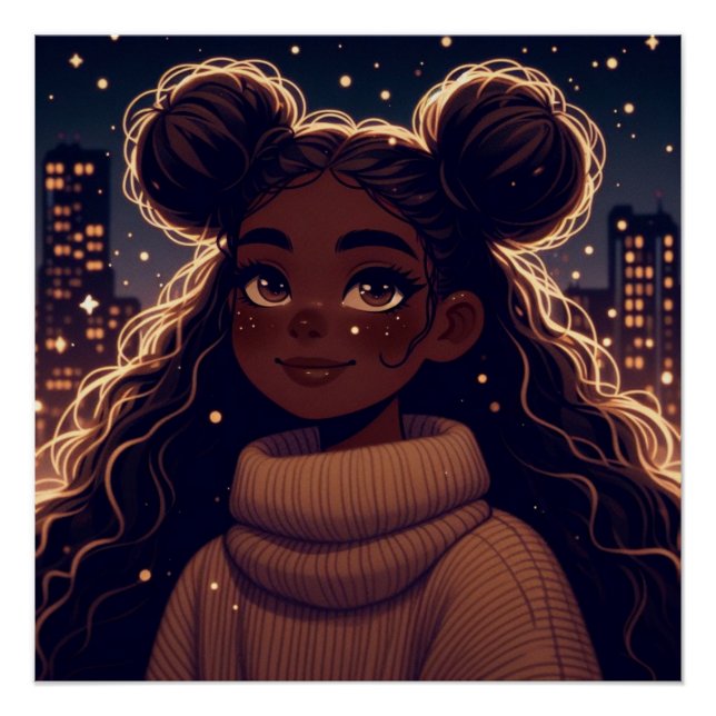 Nocturne Hue Poster (Front)