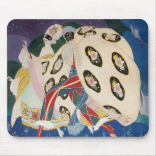 NOCTURNE WITH MASKS / Venetian Masquerade Mouse Pad