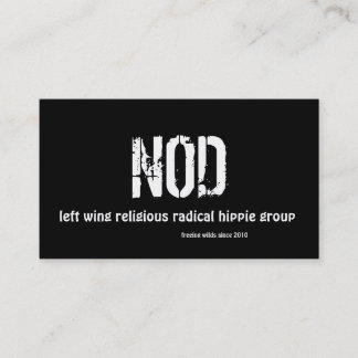 NOD, business cards