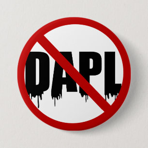 #NoDAPL 7.5 Cm Round Badge