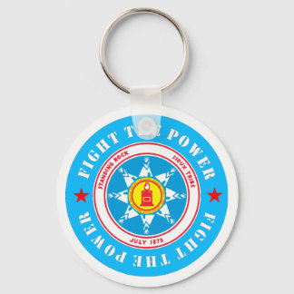 NODAPL STANDING ROCK "FIGHT THE POWER" KEY CHAIN