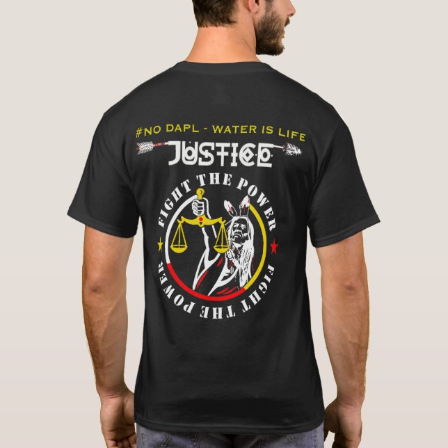 #NODAPL - WATER IS LIFE SHIRTS (Back)