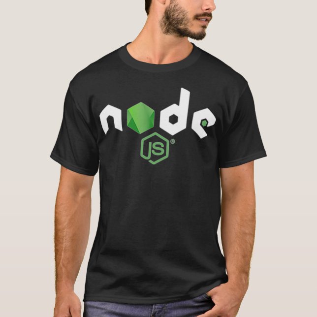 Nodejs Pocket  for Javascript Developers  T-Shirt (Front)