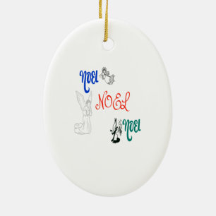 Noel and the Angels Ceramic Tree Decoration