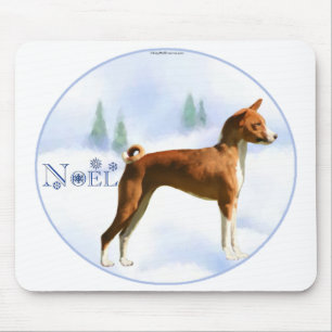 Noel Basenji Mousepad