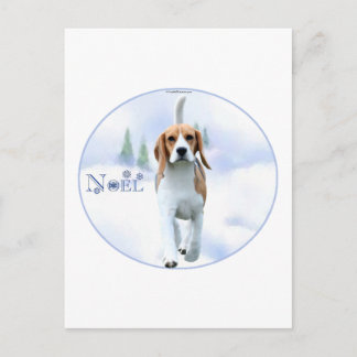 Noel Beagle Postcard