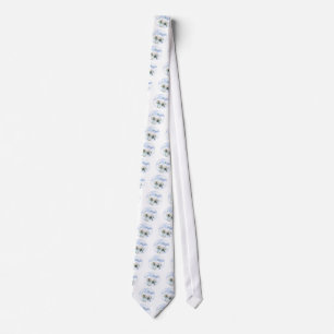 Noel Bichon Frise Tie