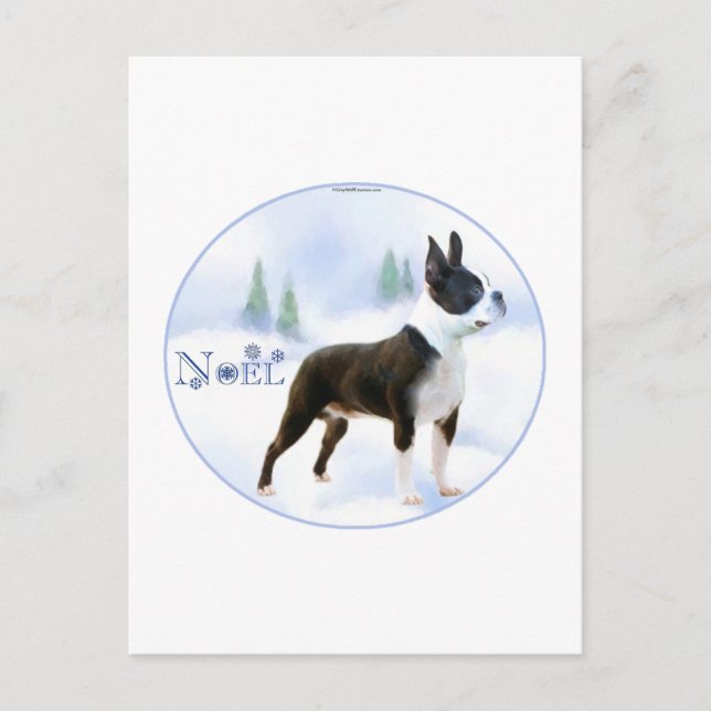 Noel Boston Terrier Postcards (Front)