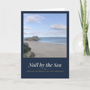 Noel by the Sea Tenby Beach Christmas Card
