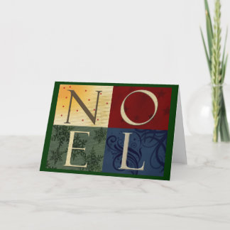 NOEL Christmas Card