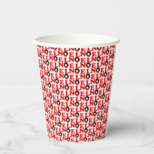 NOEL Christmas Paper Cups