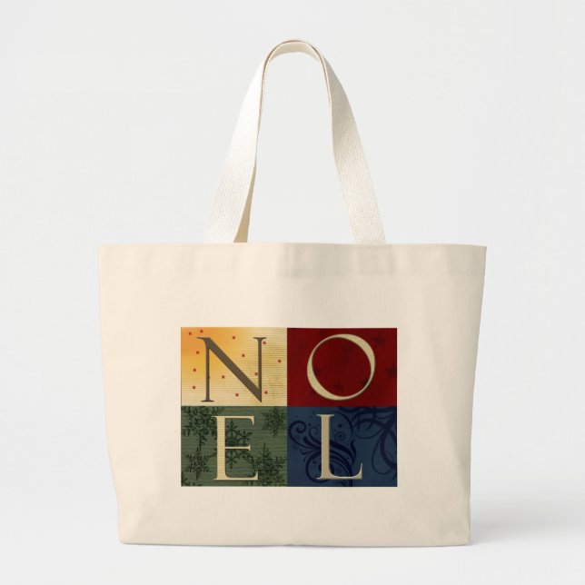 NOEL Christmas Shopping Gift Bag (Front)