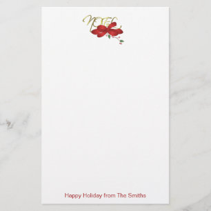 Noel Christmas Stationery
