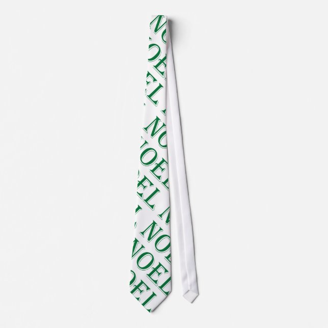 Noel Christmas Tie (Front)