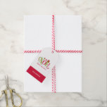 Noel colourful and fun typography resign gift tags<br><div class="desc">Red and green NOEL- modern creative typography design.</div>