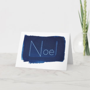 Noël Cyanotype Holiday Card