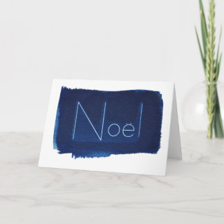 Noël Cyanotype Holiday Card