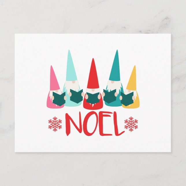 Noel Gnomes Postcard (Front)