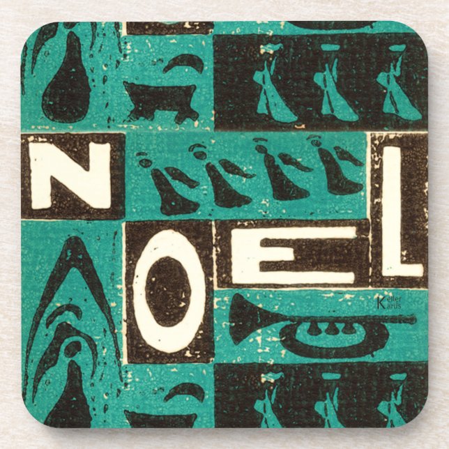 Noel Green Coaster (Front)