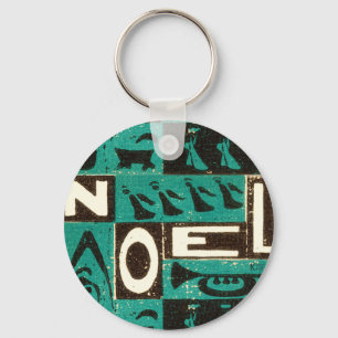 Noel Green Key Ring