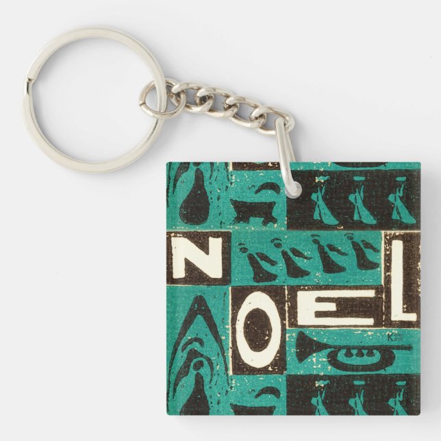 Noel Green Key Ring (Front)