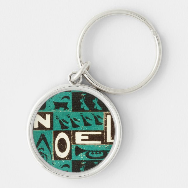 Noel Green Key Ring (Front)