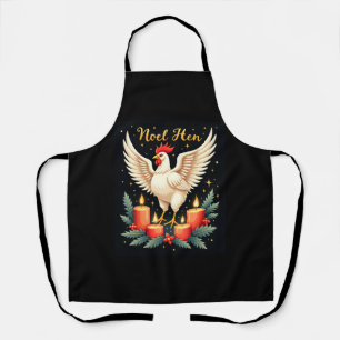 Noel Hen Chicken Apron