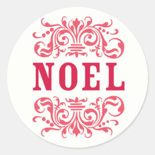 NOEL Holiday Stickers