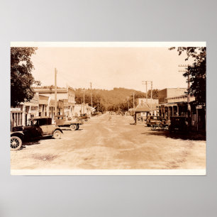Noel Missouri Main Street Poster