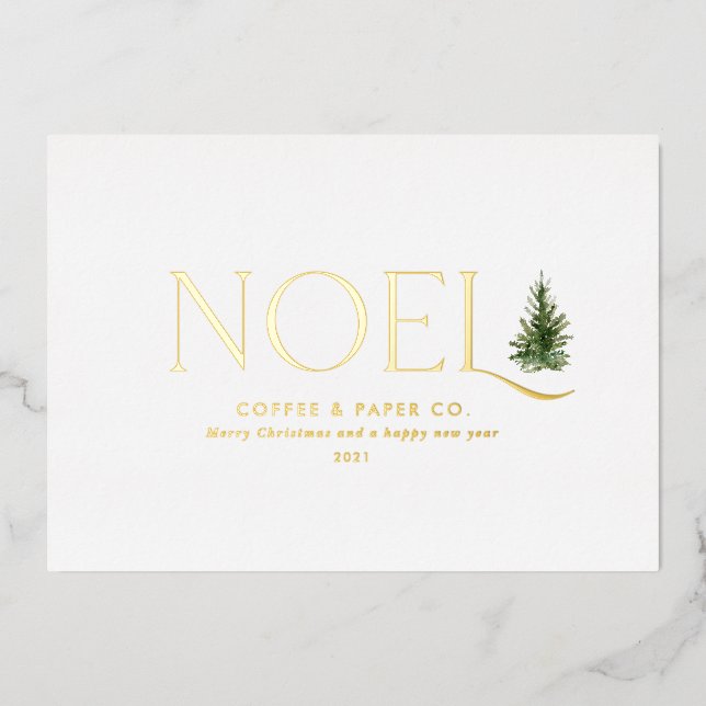 Noel modern business Christmas  (Front)
